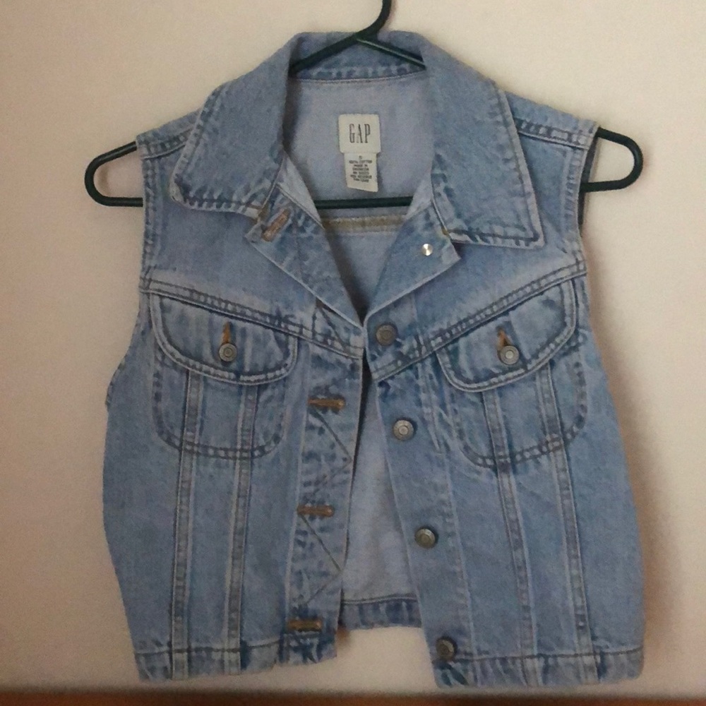 Gap | vintage jean vest